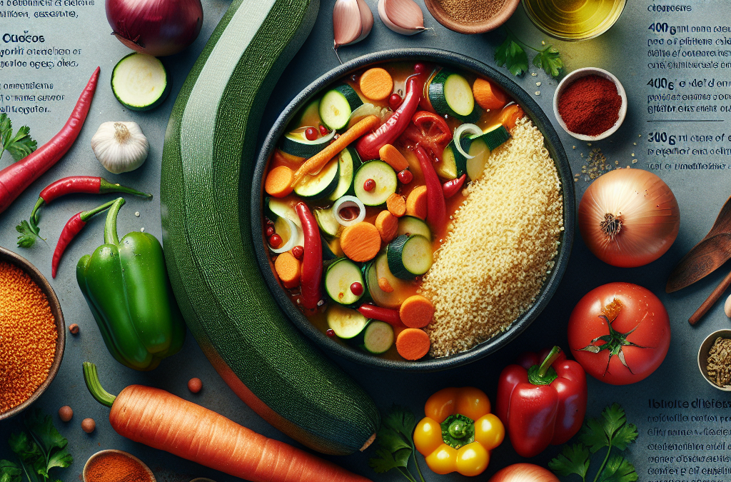 Tajine de Légumes et Couscous aux Épices Douces