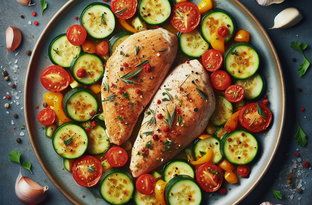Poulet à la Méditerranéenne