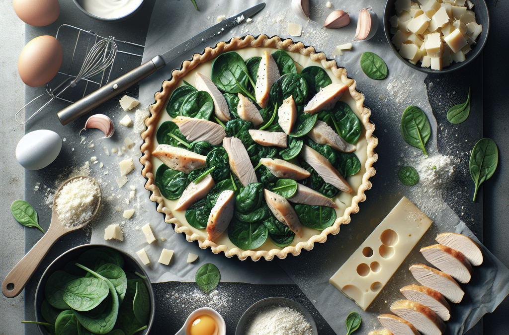 Tarte Poulet & Épinards